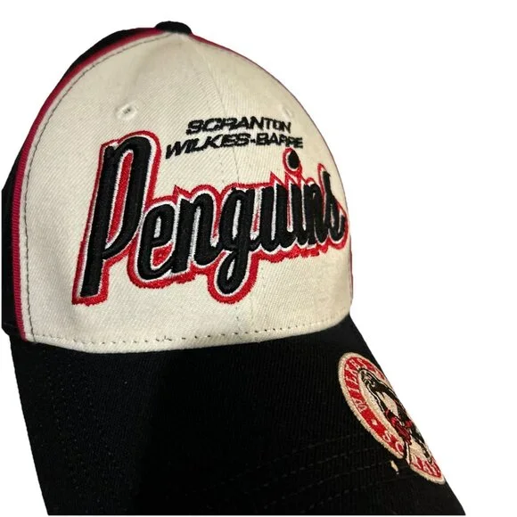 Scranton Wilkes-Barre Penguins Strapback Hockey Reebock Hat Cap Vintage